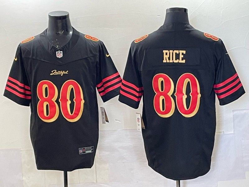 San Francisco 49ers Jerry Rice #80 Jersey 2025 new