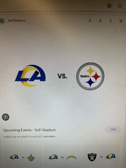 Rams Vs Steelers