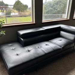 Pleather Couch