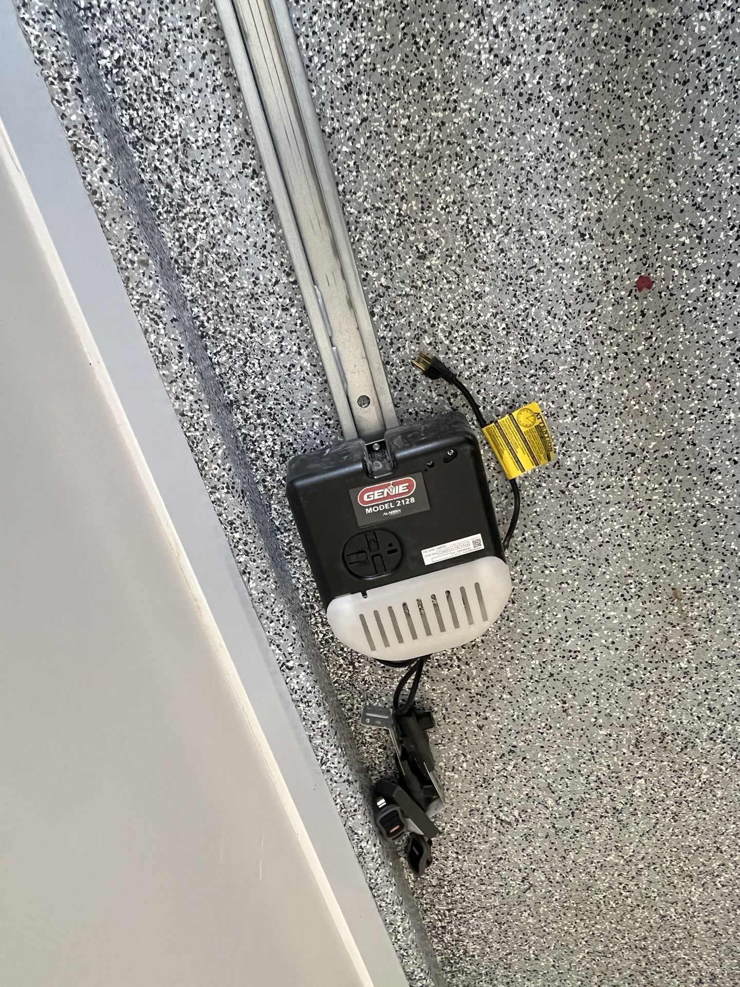 Garage Door Opener - Genie Model 2128-2TX - Belt Drive - DC Motor - Aladdin Connect Wi-Fi 