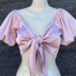 Pink Crop Top