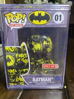 Black and yellow Batman Art series 01
