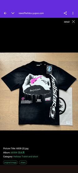 Hellstar Studios Graphic T-Shirt Black