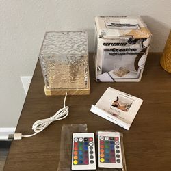 ✨ Water Ripple Night Light Projector - Magical Vibe at Home! ✨