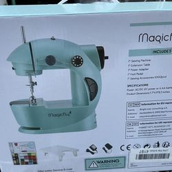 Brand new magicfly mini sewing machine complete set