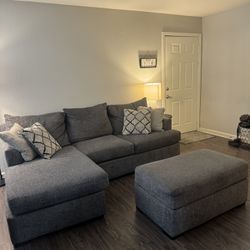 Sofa Set with Ottoman 