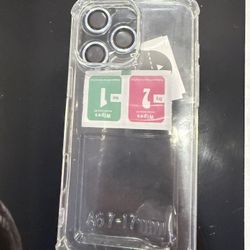 Iphone16 Pro Max Case With Camera Lens Protector New