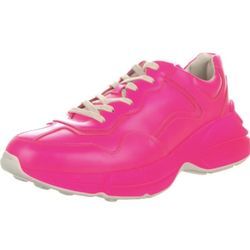 Gucci Men’s Pink Sneakers Size 8(floor model )