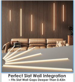Glory Air LED Recessed Lighting Kit for Wall Panels
