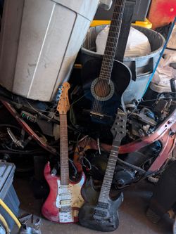 3 guitars for 120