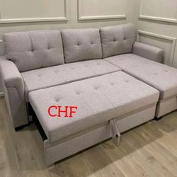 Livingroom comfortable sectional pullout sleeper bed