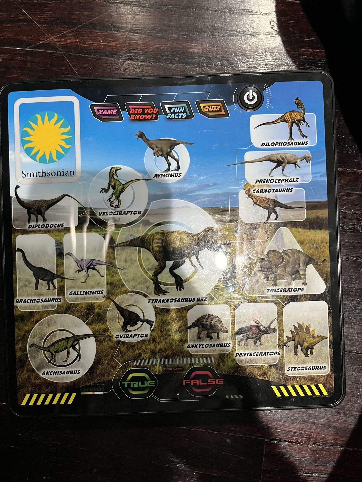 Smithsonian Dinosaur Learning Pad