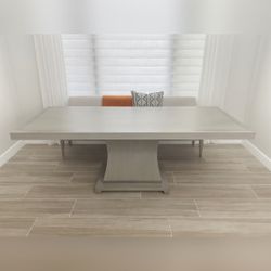 Custom Made Dining Table with Chairs and Bench - Like New - Gilbert, AZ