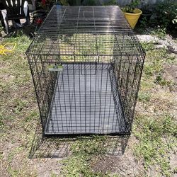 Large Dog Crate Kennel Cage 48”