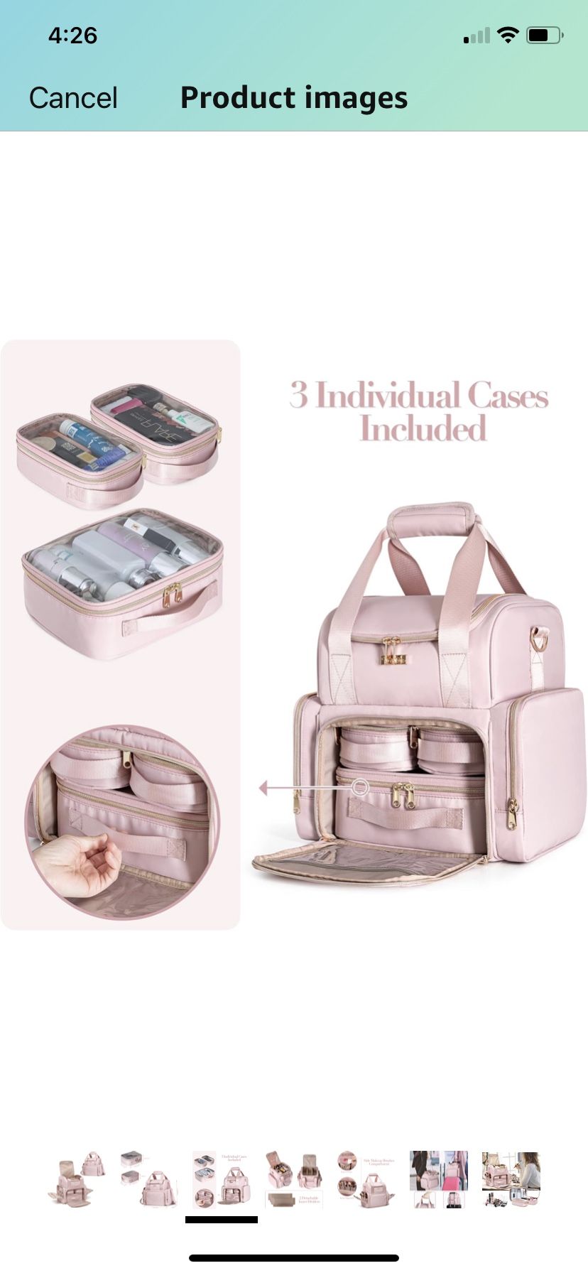 Large Makeup Cosmetic Bag