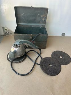 Vintage Craftsman Electric Sander/Polisher w/ Metal Case