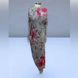 Mac Duggal Long Sequins Dress Size 0 MSRP $800