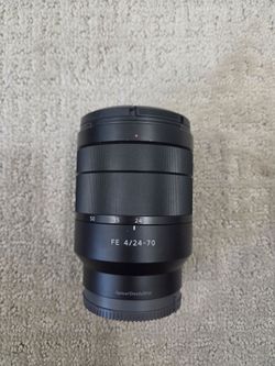Sony Zeiss FE 24-70mm F4 camera lens!