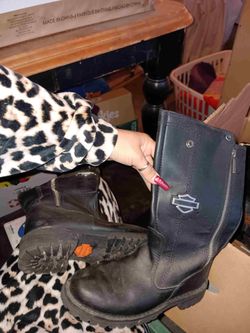 Harley Davidson Boots Size 6