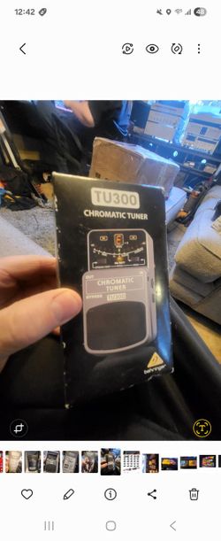 Behringer TU300 Chromatic Tuner Guitar Effects Pedal