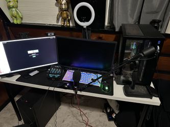 Dual Gaming PC Set Up!