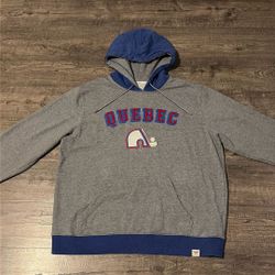 Quebec Nordiques Hockey Pullover Hoodie 