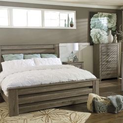 🇺🇸HUGE Ashley Furniture Sale!🇺🇸 Brand New 7PC Queen Size Bedroom SET! $50 Down Takes It Home Today!