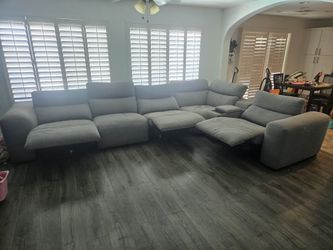 Couch, living room sectional