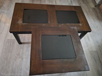 Coffee table with end table