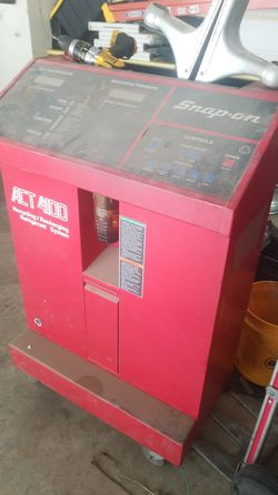 snap on ac machine