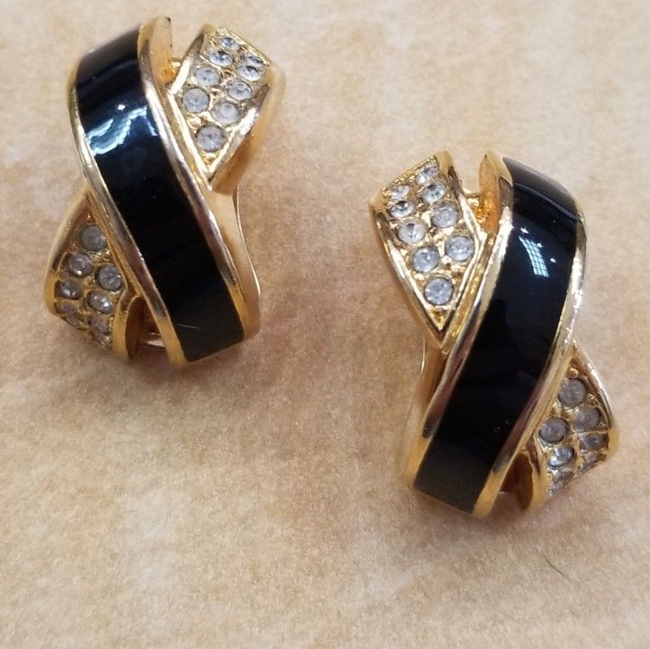 Gold Plated Clipon Earrings