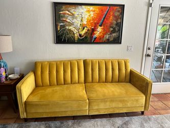 Mid century modern couch