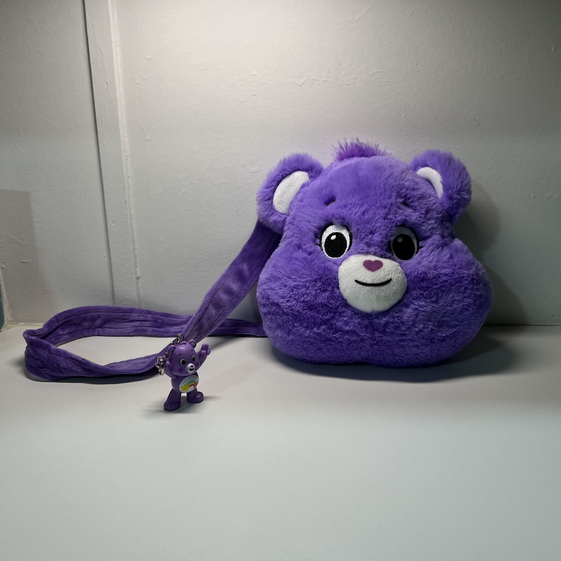 Care bears crossbody bag plush & Keychain