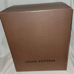 Louis Vuitton Collapsible Brown Large Box 15"H x 12 5/8" W X 9 1/2" D