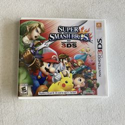 Nintendo 3DS Super Smash Bros Game 