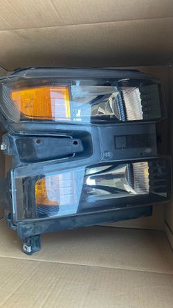 Oem Chevy Silverado custom headlights
