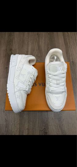 White lv sneakers size 7, 8, 9 10 11