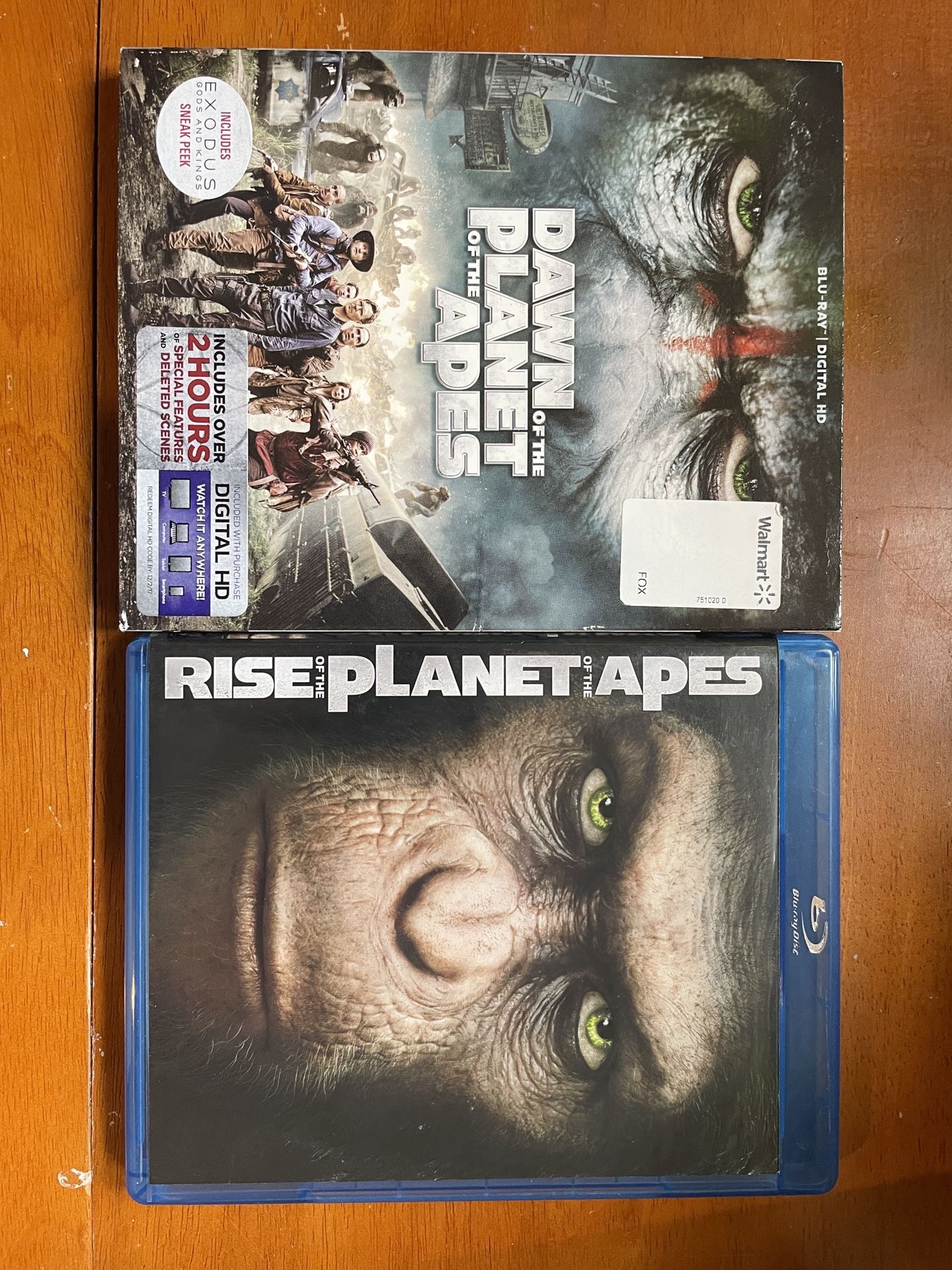 Blu-ray: Planet Of The Apes (1 and 2)