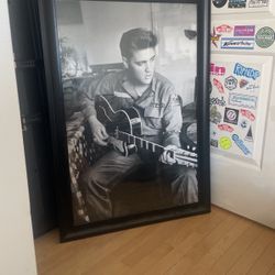 Framed Picture Of Elvis