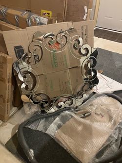 Mirror Beautiful Scrolled by Pier 1