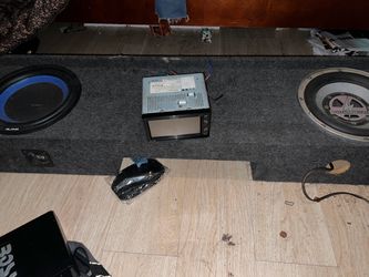 Stereo pioneer doble din/ 2s subwoofer