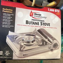 Butane Stove Great For Camping 