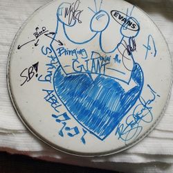 Saving Abel Signed Drum Head