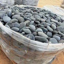 Mexican Beach Pebbles 3-4”