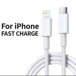 3ft Iphone Fast Charging Charger Cable ~ Cable Para Cargar Cargador De Iphone