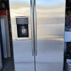 GE Profile Stainless Steel Side By