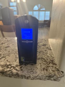 The CyberPower intelligent LCD CP1350AVRLCD3 is a line-interactive mini-tower Uninterruptible Power Supply (UPS) designed to protect desktop computers