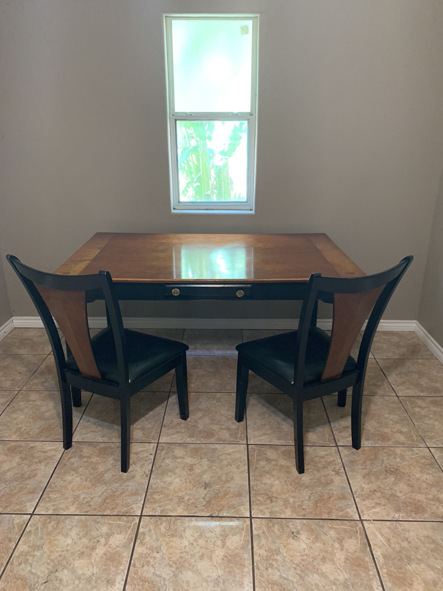 Table And Two Chairs