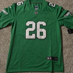 Kelly Green Eagles Barkley Jersey Sz M