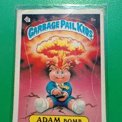 Adam Bomb Garbage Pail Kids Card